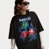 T-Shirt Nike Sportswear Classic OS ST6 IR7836-010 czarny L